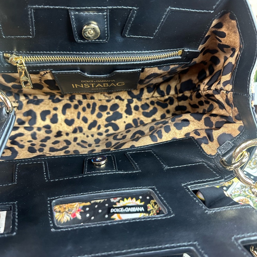 DOLCE and GABBANA Leopard Print insta Shoulder Bag - Picture 4 of 13